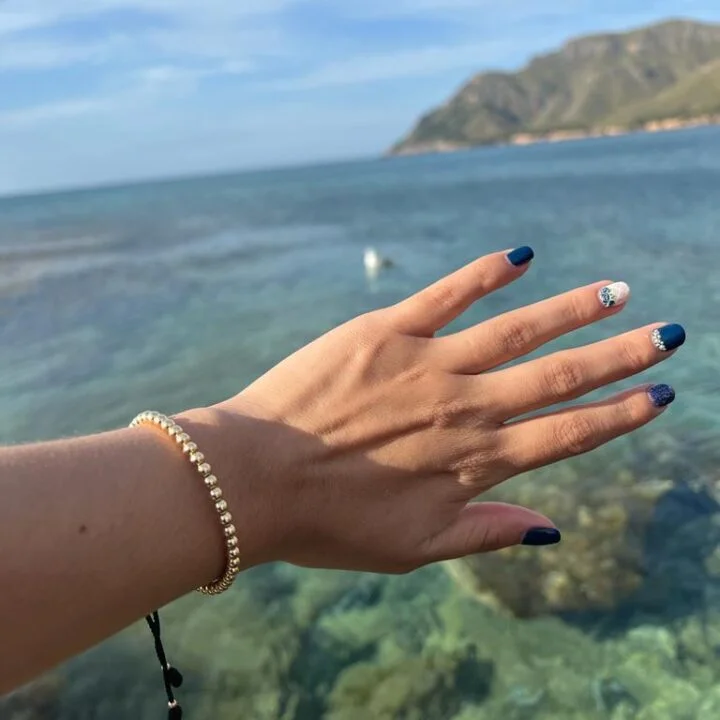 Brazalete todo oro balín oro laminado 18k
