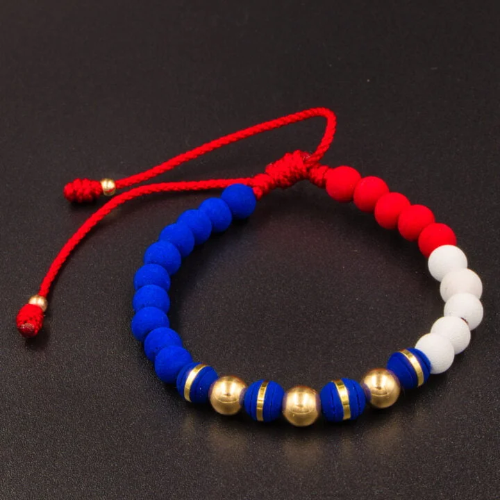 Brazalete de chile fiestas patrias