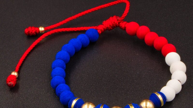 Brazalete de chile fiestas patrias