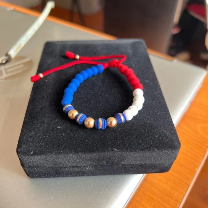 Brazalete de chile fiestas patrias