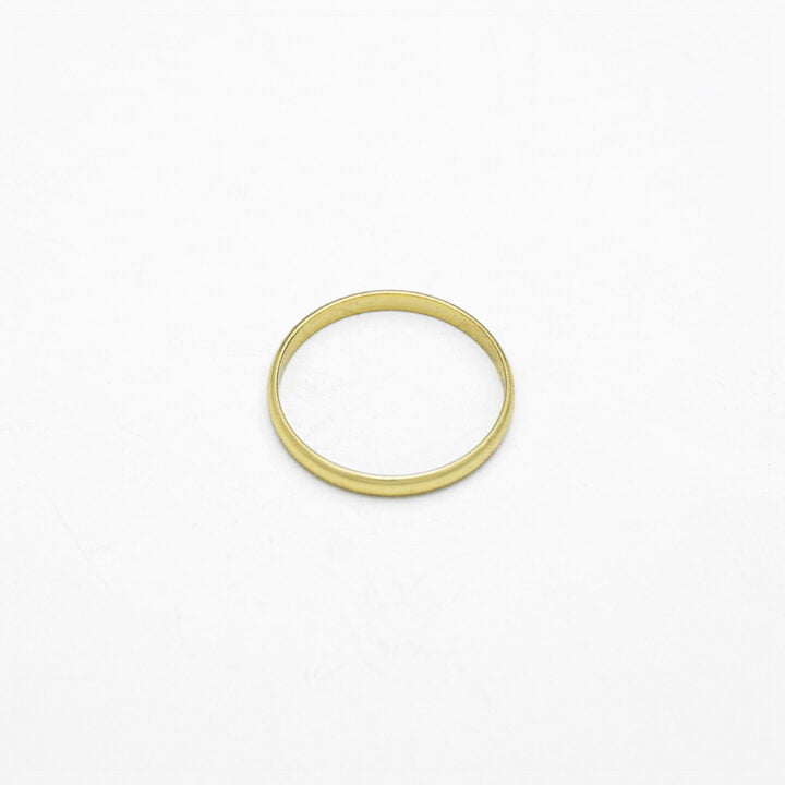 Anillo alianza oro laminado 18k