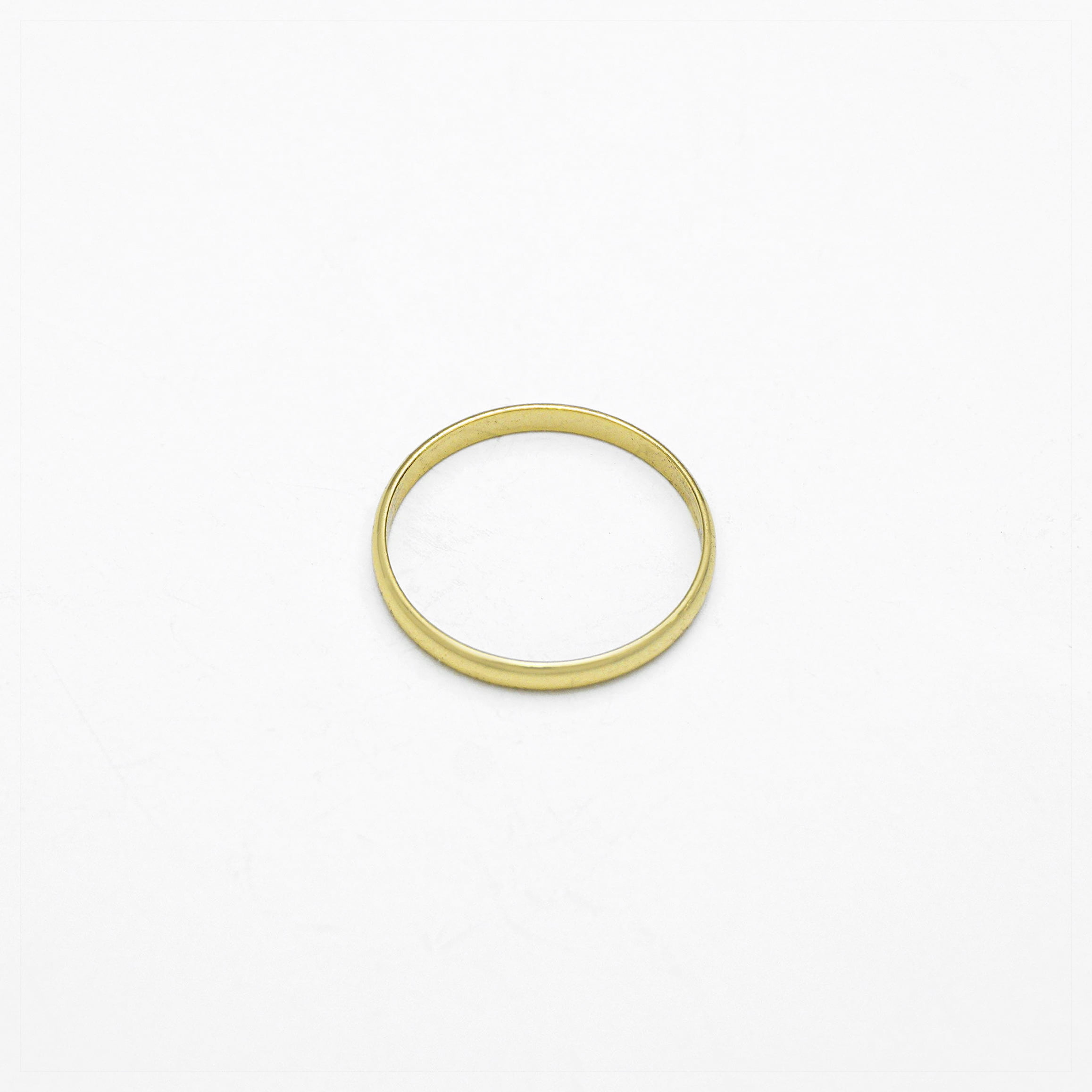 Anillo alianza oro laminado 18k