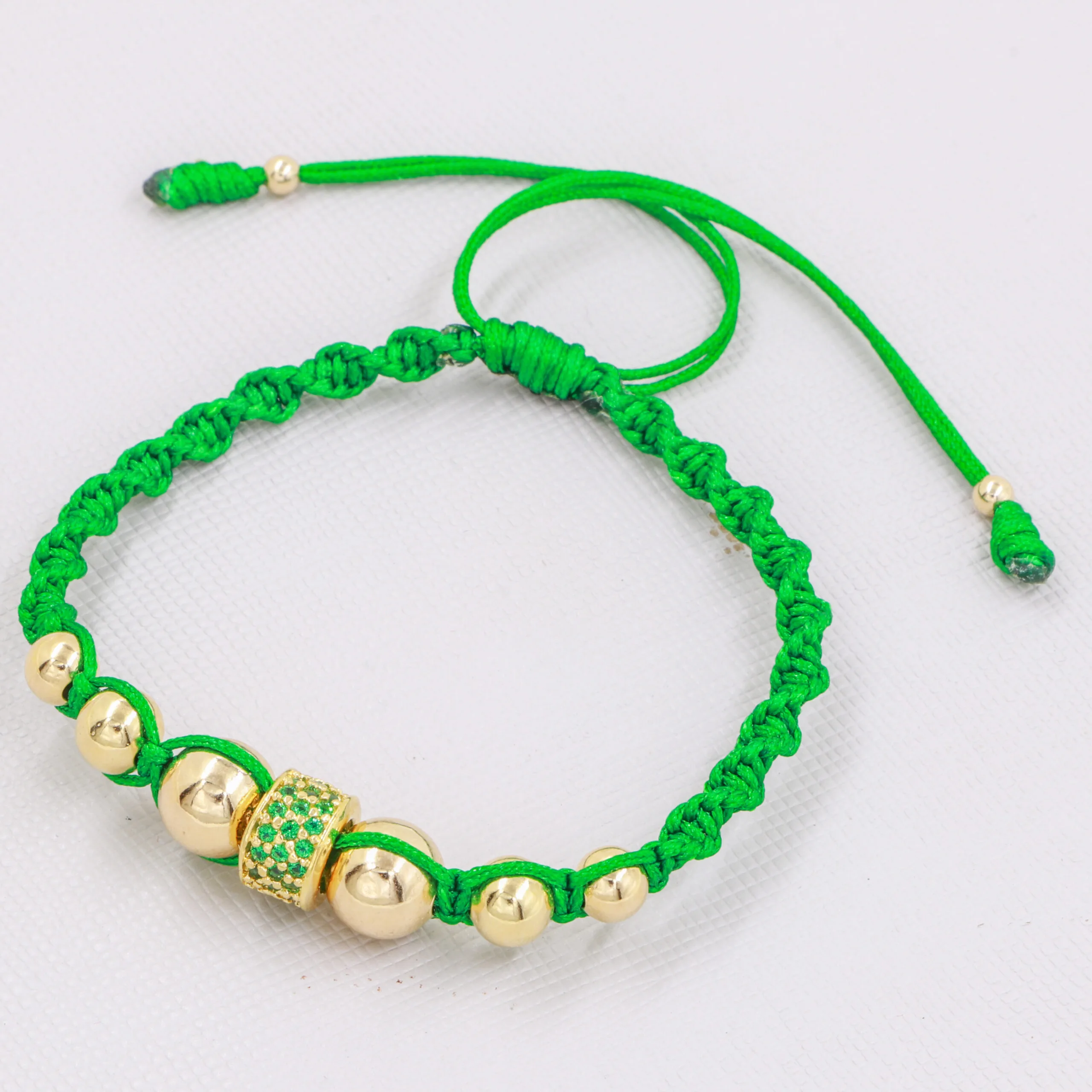 Brazalete Rondel Grande En Oro Laminado 18K