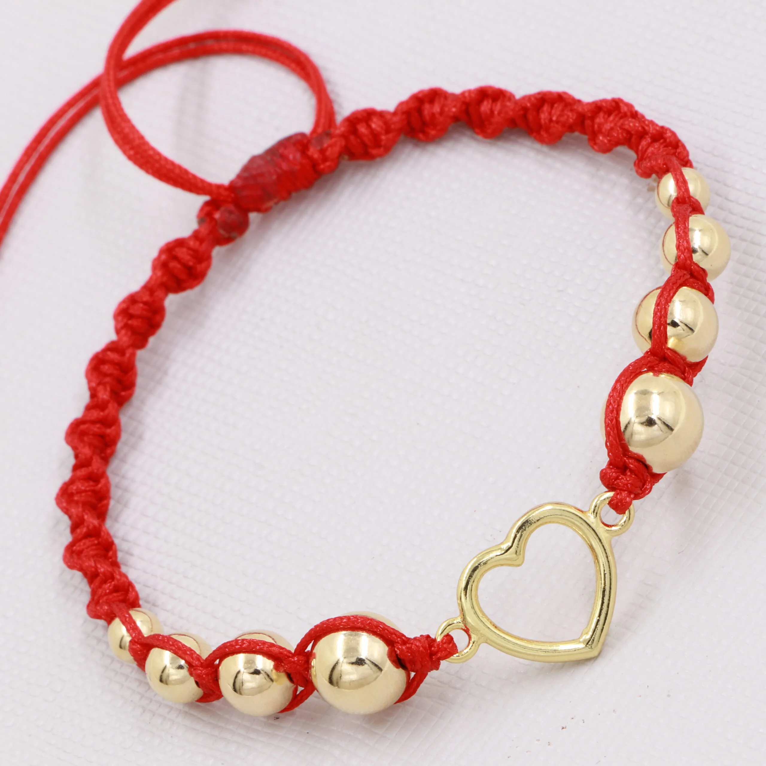 Brazalete Corazon Oro Laminado 18K