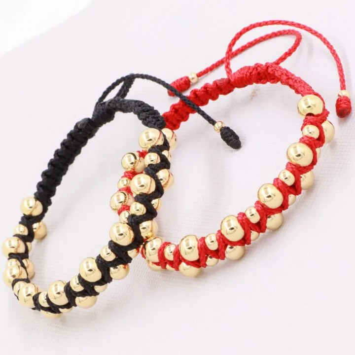Brazaletes Vip 6,4mm Parejas Oro Laminado 18k