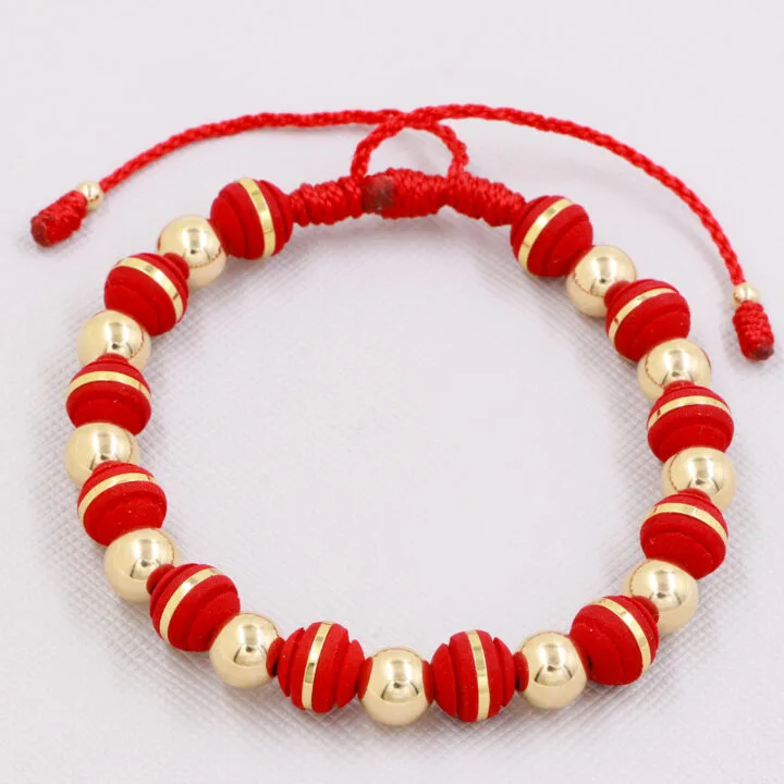 Brazalete Anillado Oro Laminado 18k