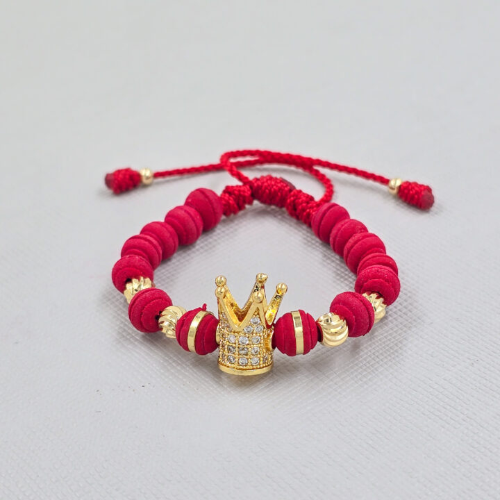 Brazalete Corona Rojo