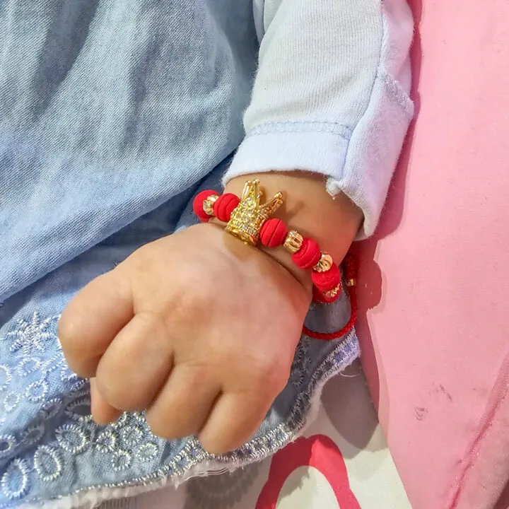 Brazalete Corona Oro Laminado 18k - Imagen 3