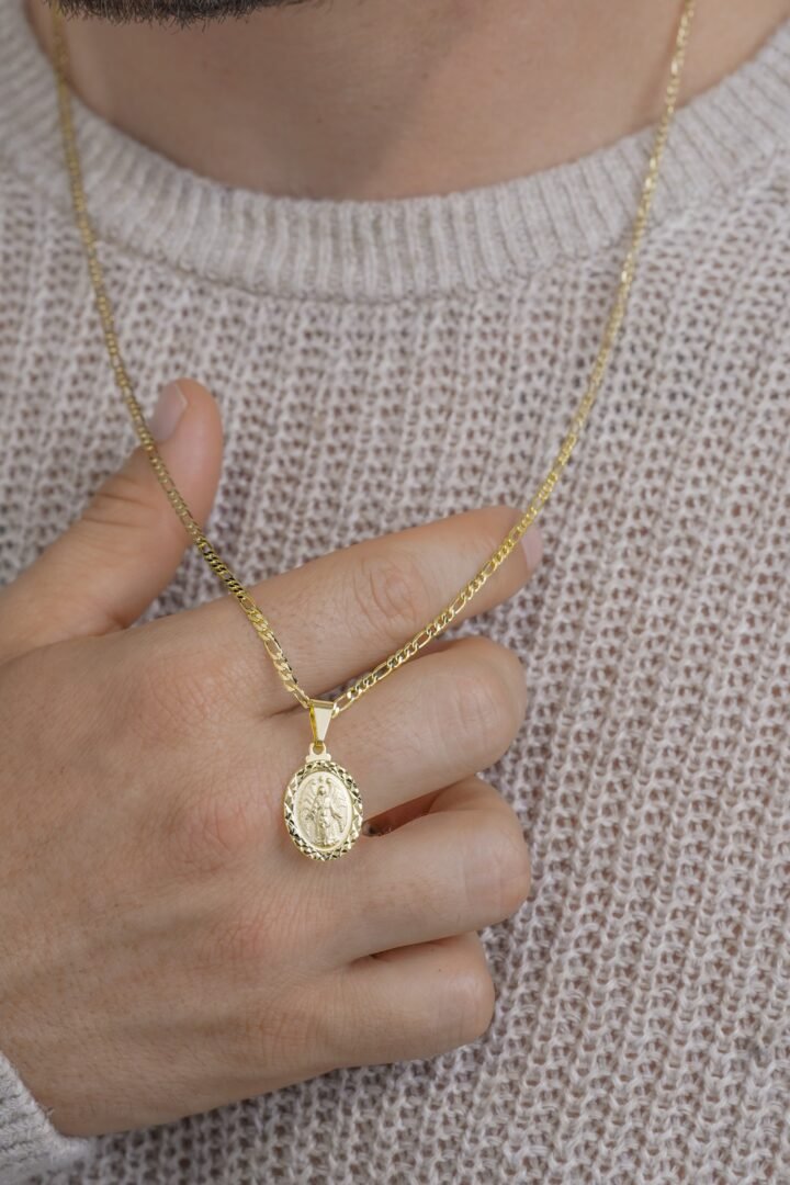 Colgante Ángel de la Guarda Oro Laminado 18k