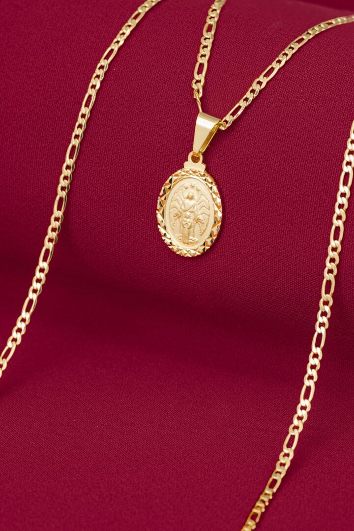 Colgante Ángel de la Guarda Oro Laminado 18k
