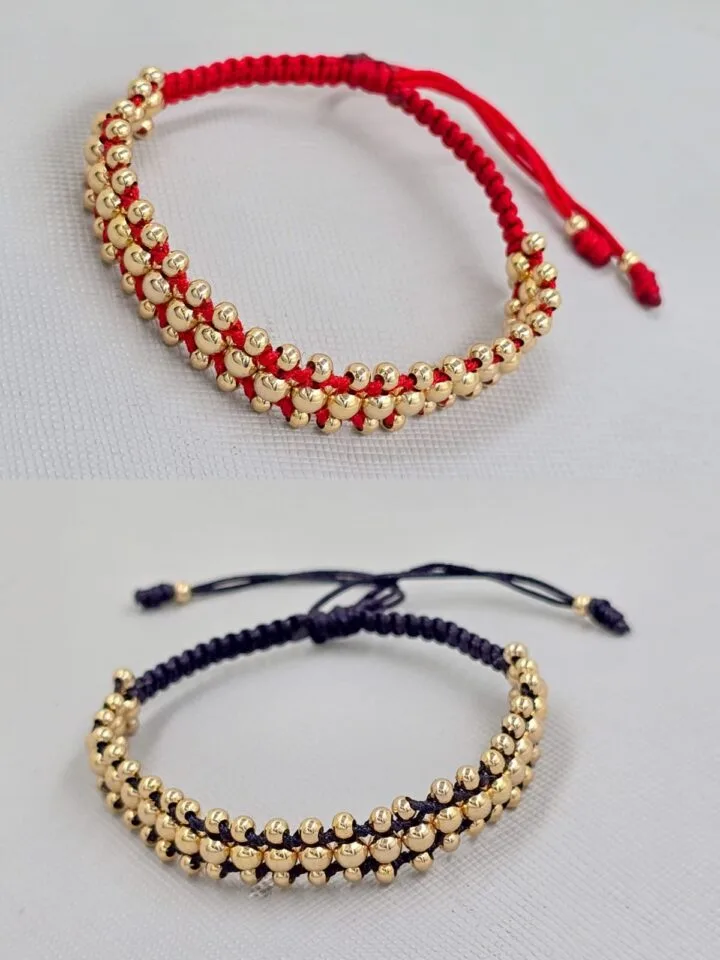 Brazaletes San Valentin Oro Laminado 18k