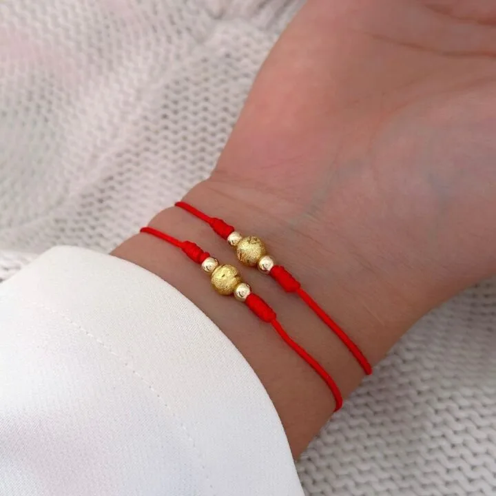 Hilos de Amor San Valentin Oro laminado 18k