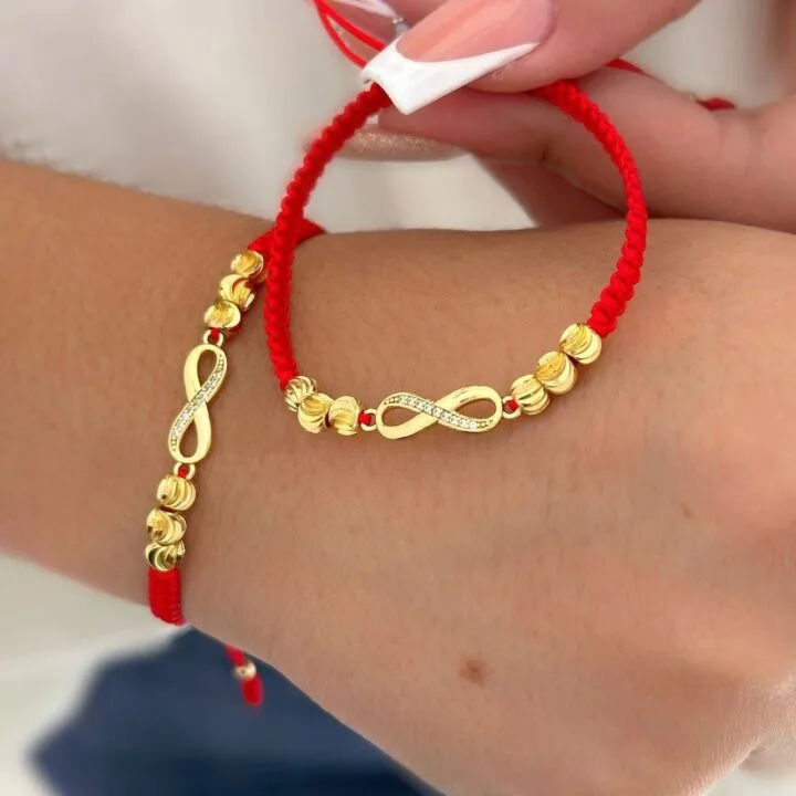 Amor Infinito parejas Oro laminado 18k