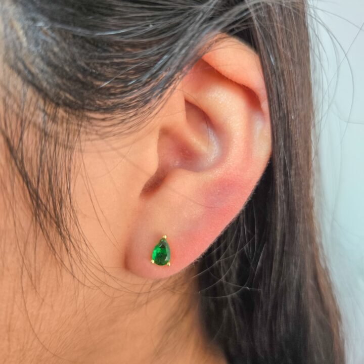 Arete Gota Only Oro Laminado 18k