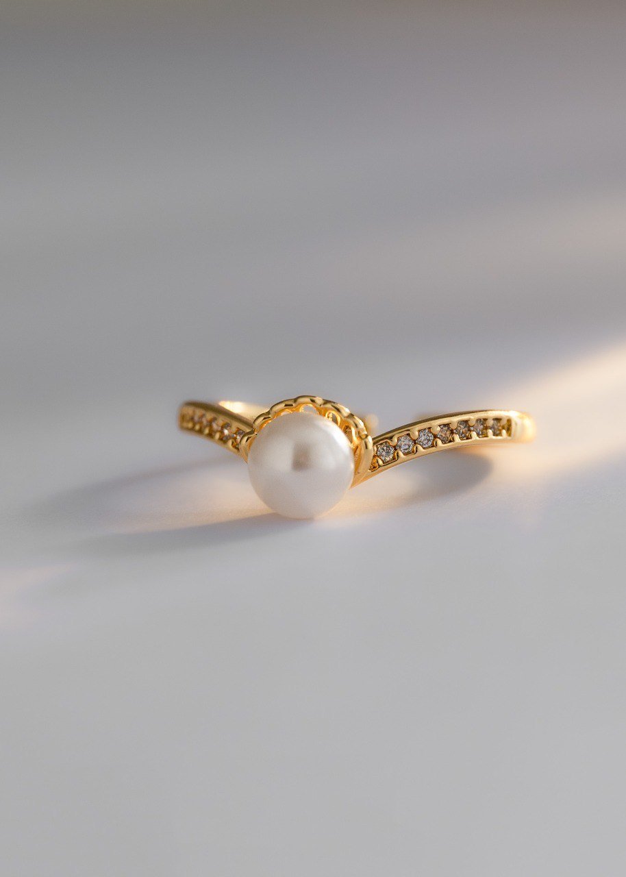 Anillo ocean soul ajustable oro laminado 18k