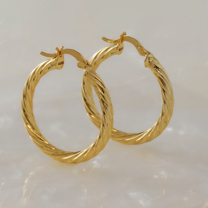 Aros Fantastic Oro Laminado 18k