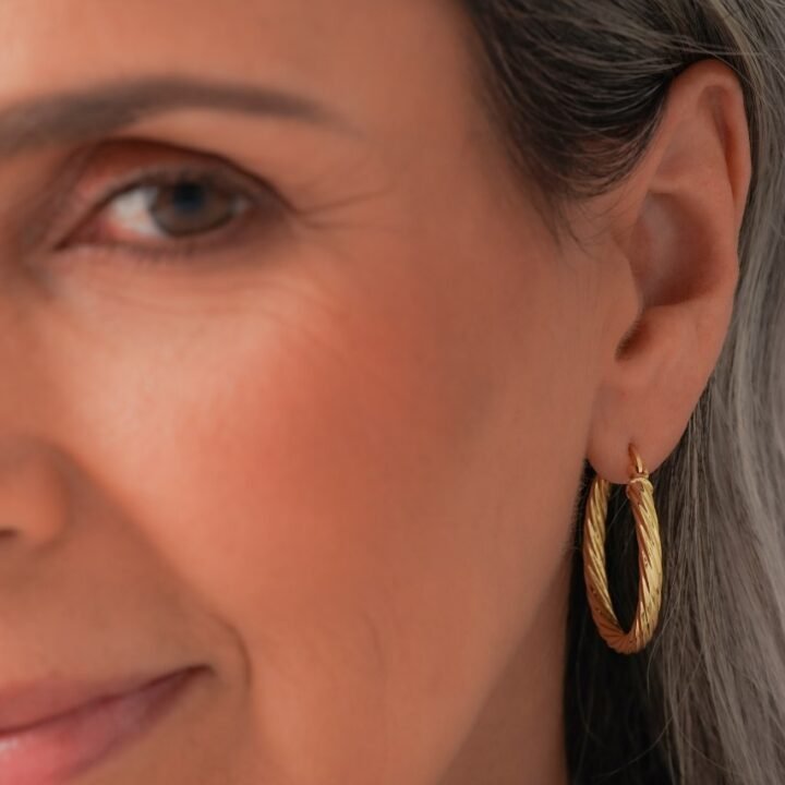 Aros Fantastic Oro Laminado 18k