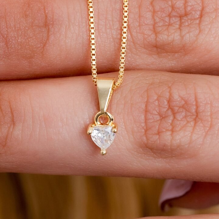 Colgante Little Love Oro Laminado 18k