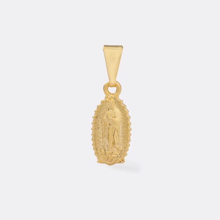Colgante Guadalupe Finita Oro Laminado 18k