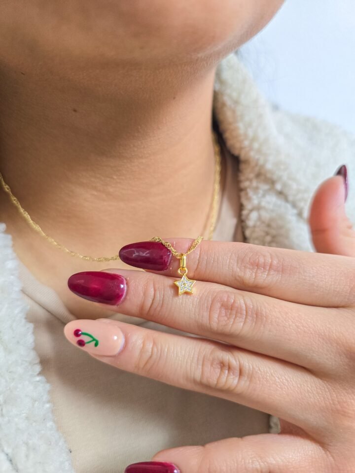 Colgante Little Star Oro Laminado 18k