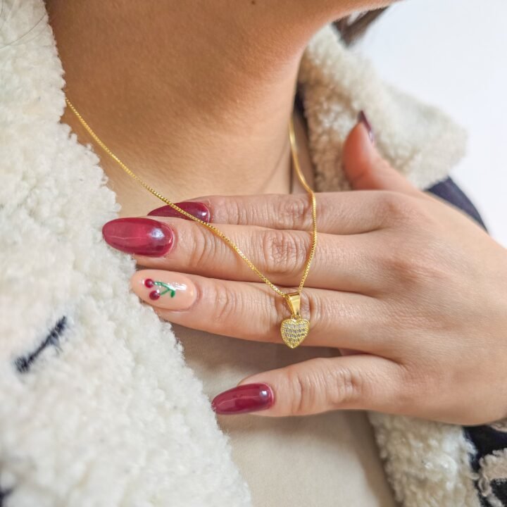Colgante Little Love Oro Laminado 18k