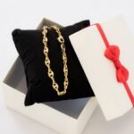 Pulsera Tejido Gucci Oro Laminado 18k