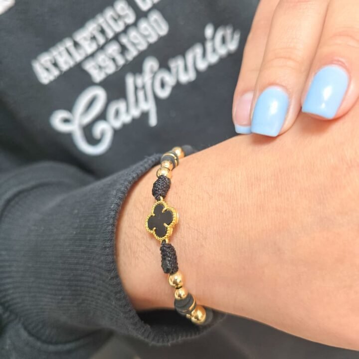 Brazalete Van Cleef Oro Laminado 18k