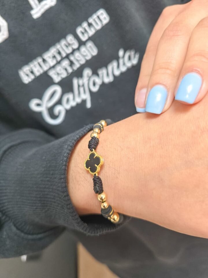 Brazalete con Van Cleef Oro Laminado 18k