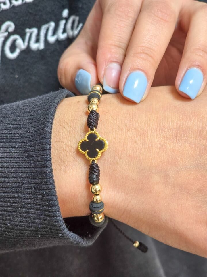 Brazalete con Van Cleef Oro Laminado 18k