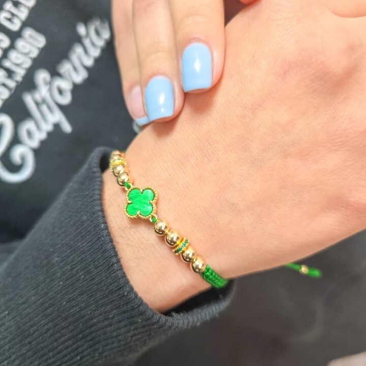 Manilla Van Cleef Oro Laminado 18k